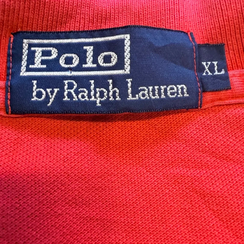 Polo Ralph‎ Lauren Polo Shirt Mens XL Pink Classic Pique Cotton Pony Preppy Baby
